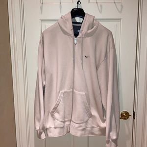 Men’s NIKE cream hoodie.